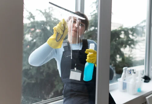 Nettoyage de vitres intérieures et extérieures à Lombron